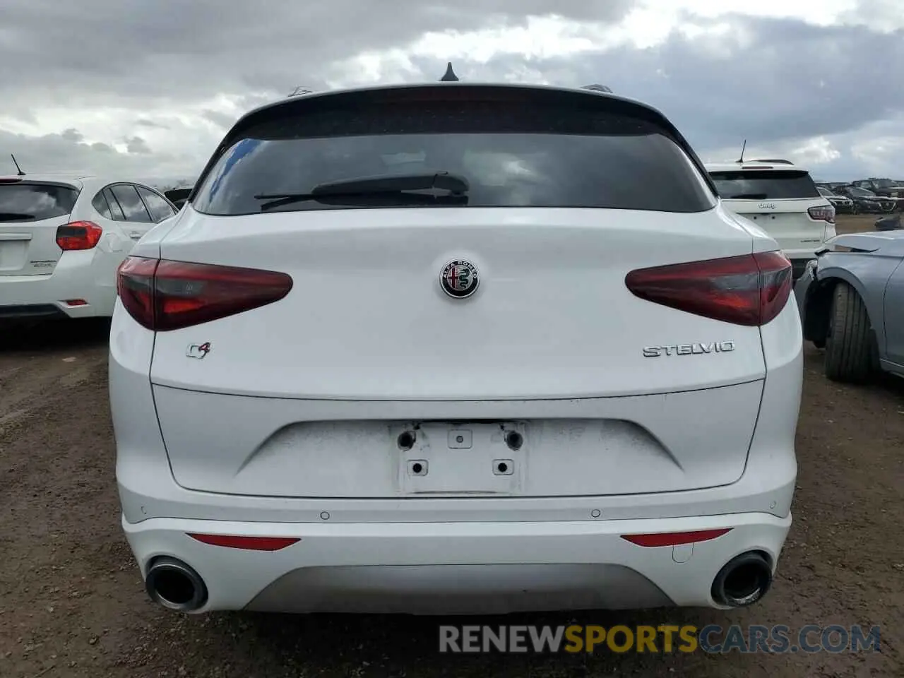 6 Photograph of a damaged car ZASPAKBN4L7C97566 ALFA ROMEO STELVIO 2020