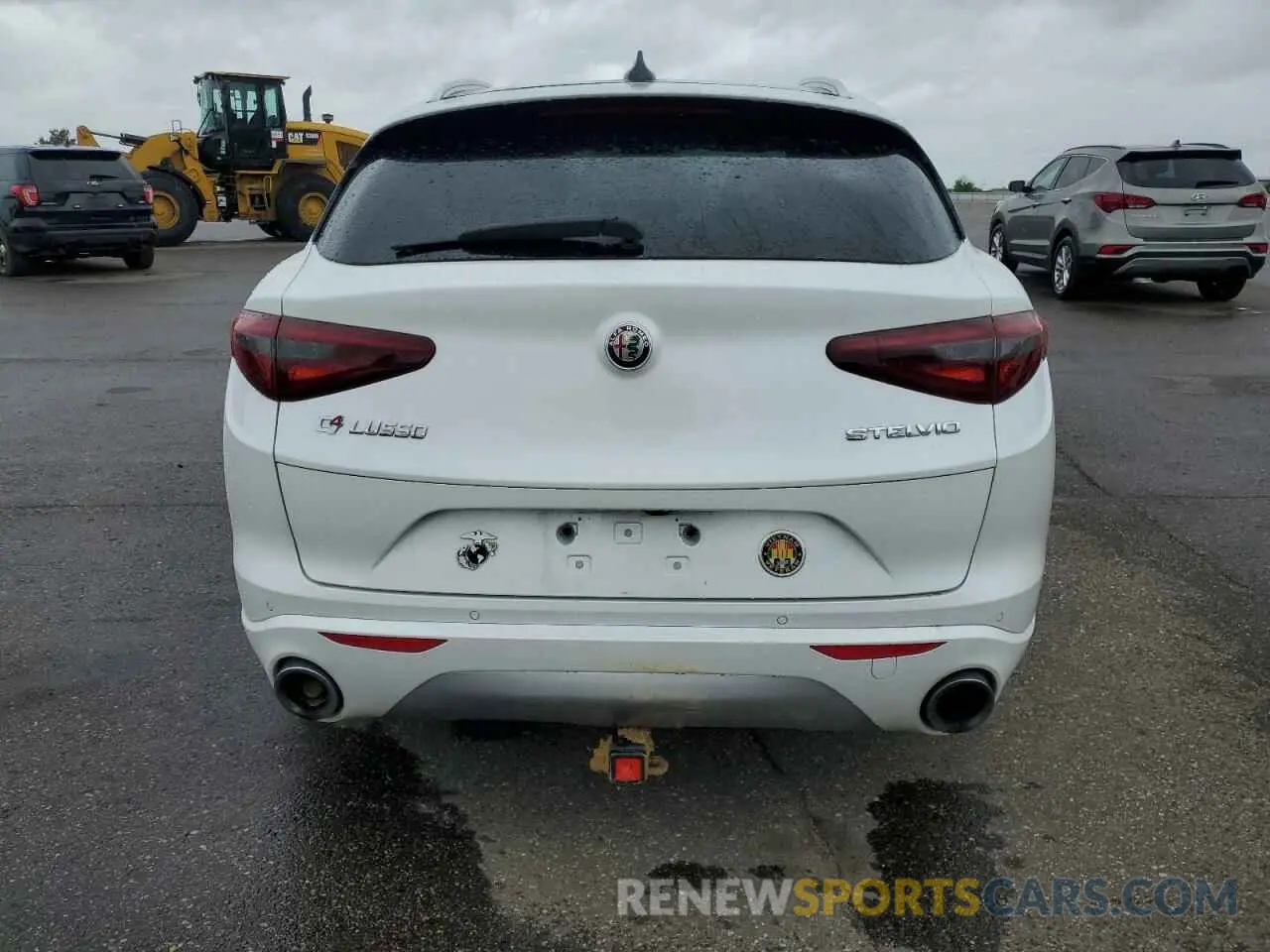 6 Photograph of a damaged car ZASPAKBN6L7C98122 ALFA ROMEO STELVIO 2020