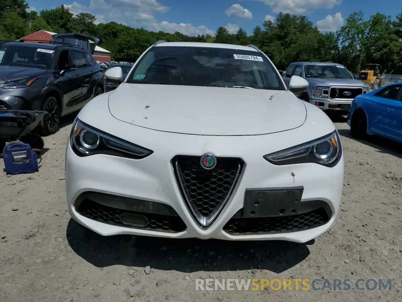 5 Photograph of a damaged car ZASPAKBN7L7C75903 ALFA ROMEO STELVIO 2020