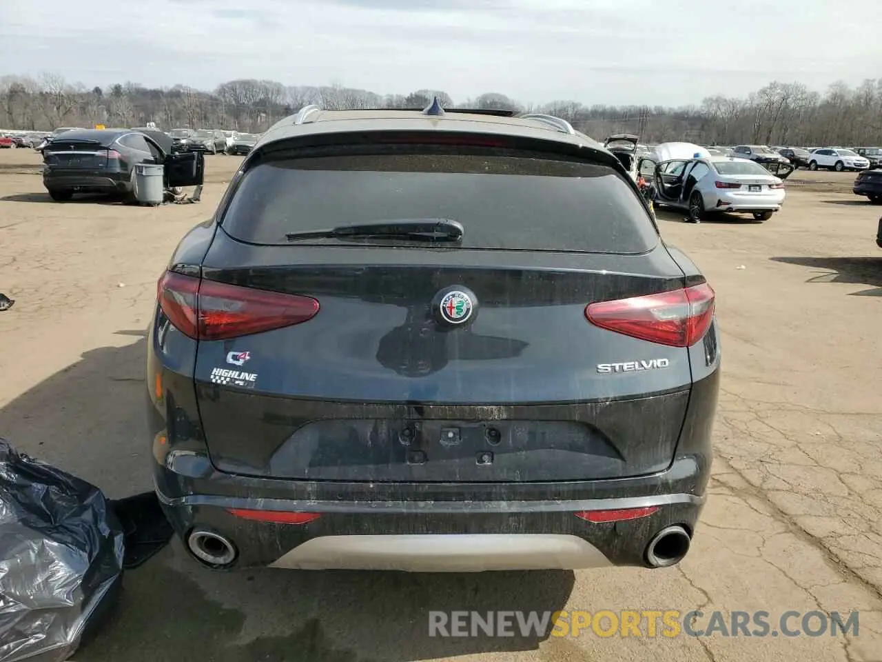 6 Photograph of a damaged car ZASPAKBN7L7C82737 ALFA ROMEO STELVIO 2020