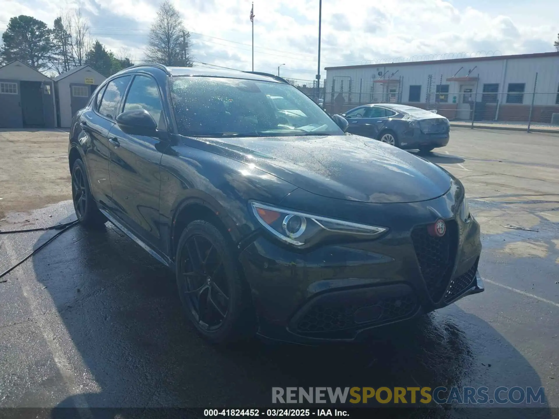 1 Photograph of a damaged car ZASPAKBN7L7C92393 ALFA ROMEO STELVIO 2020