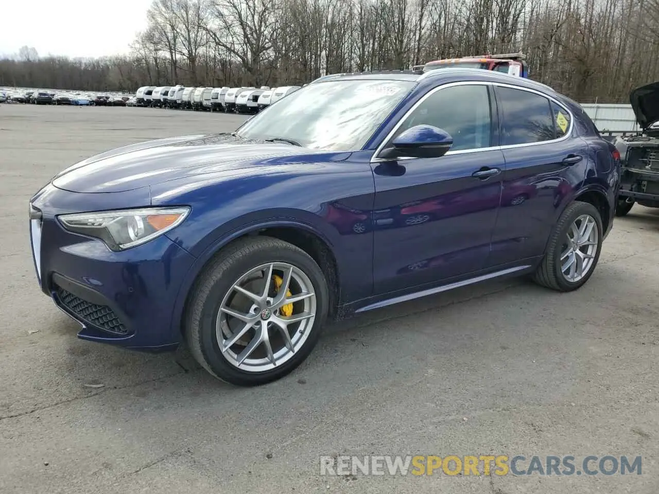 1 Photograph of a damaged car ZASPAKBN8L7C76865 ALFA ROMEO STELVIO 2020