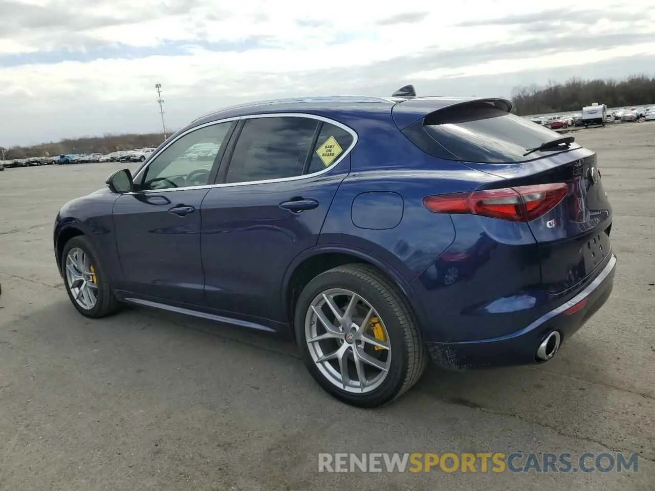 2 Photograph of a damaged car ZASPAKBN8L7C76865 ALFA ROMEO STELVIO 2020