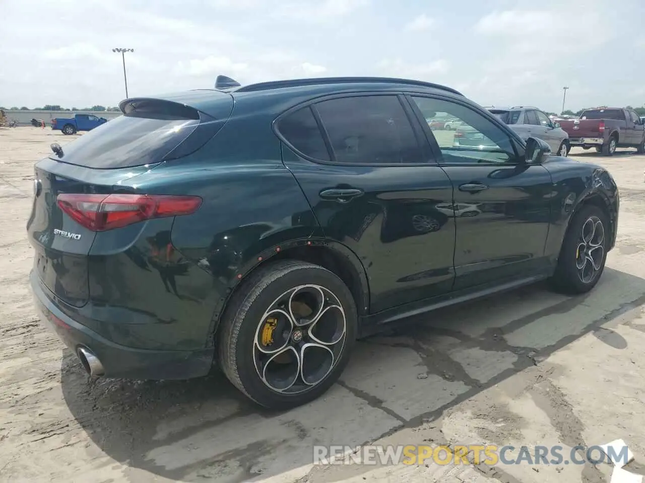 3 Photograph of a damaged car ZASPAKBN9L7C76051 ALFA ROMEO STELVIO 2020
