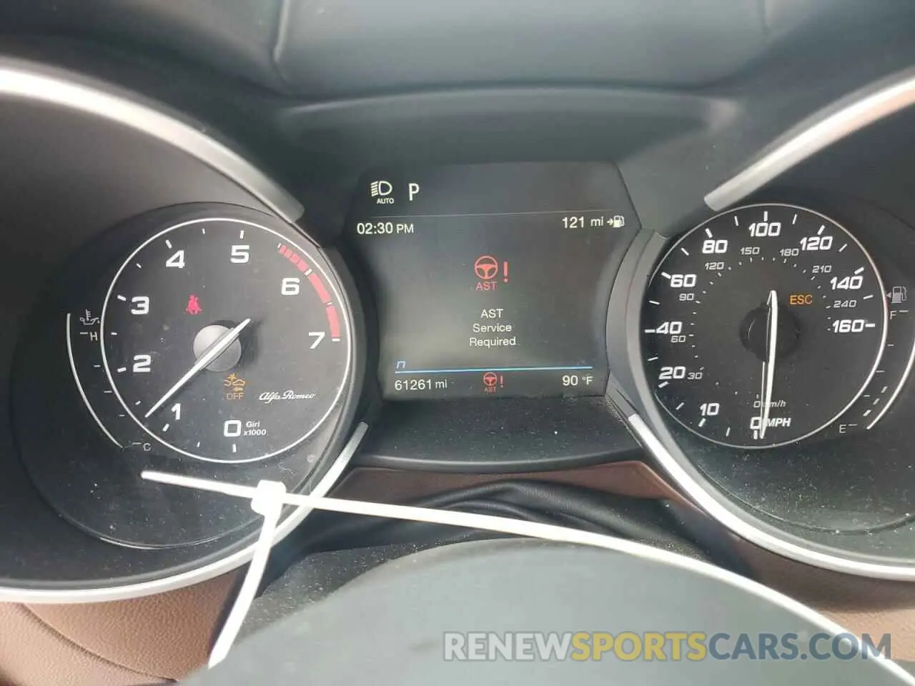 9 Photograph of a damaged car ZASPAKBN9L7C76051 ALFA ROMEO STELVIO 2020