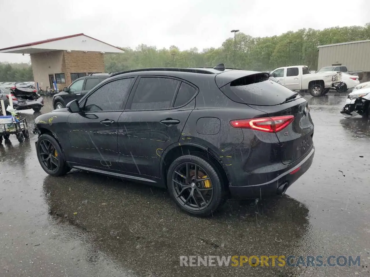 2 Photograph of a damaged car ZASPAKBN9L7C94128 ALFA ROMEO STELVIO 2020