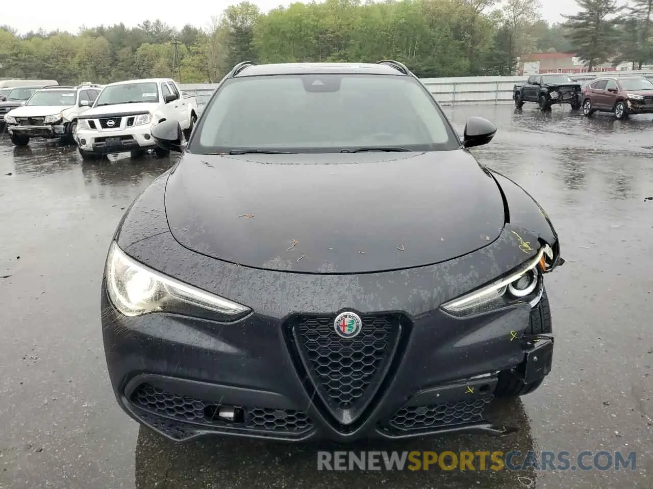 5 Photograph of a damaged car ZASPAKBN9L7C94128 ALFA ROMEO STELVIO 2020