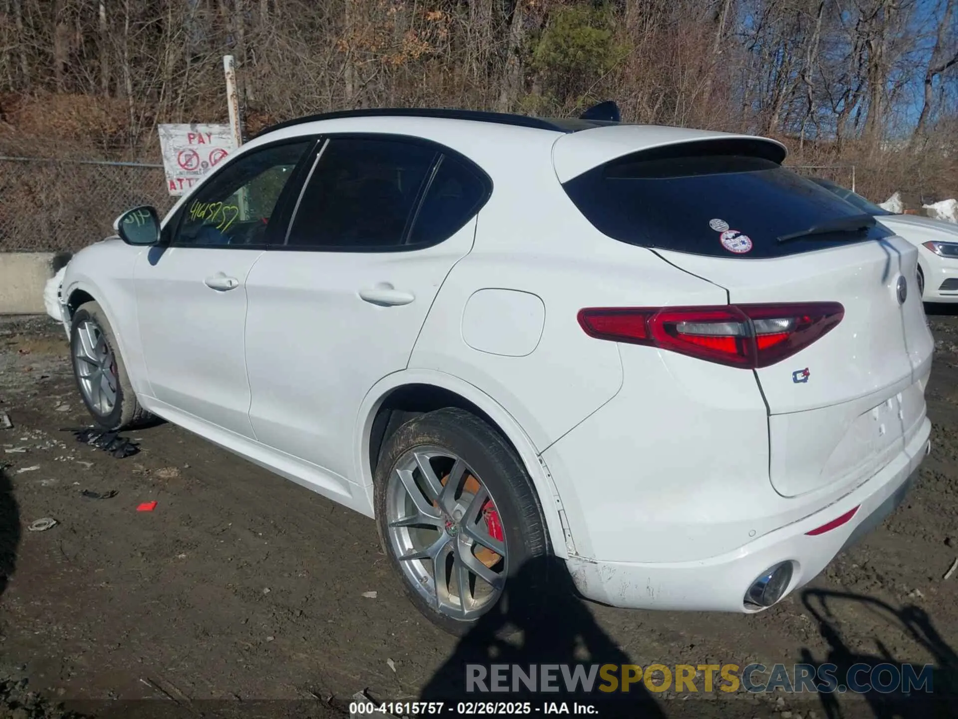 3 Photograph of a damaged car ZASPAKBNXL7C91738 ALFA ROMEO STELVIO 2020