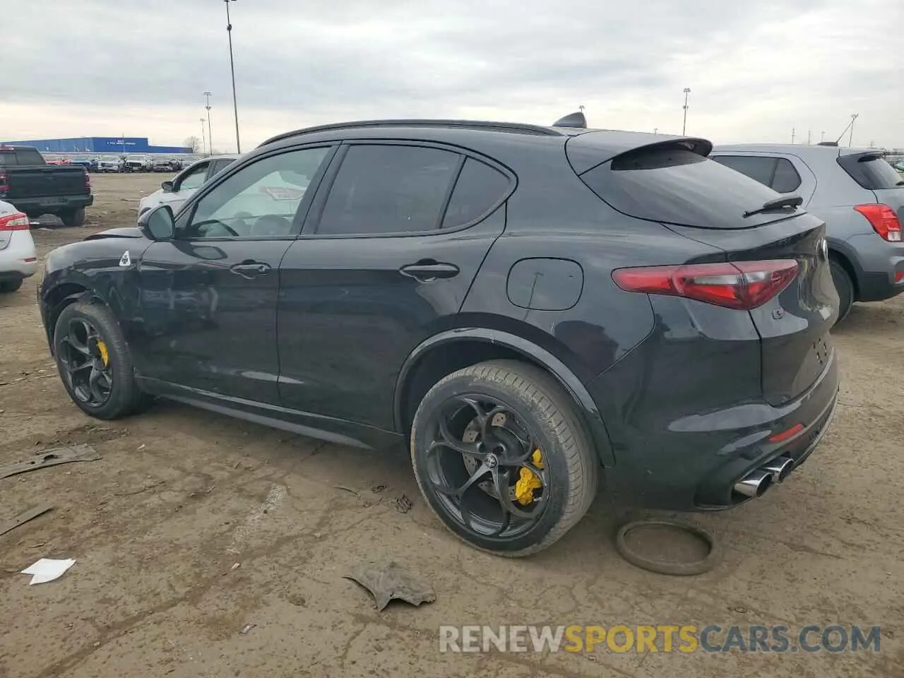 2 Photograph of a damaged car ZASPAKEV3L7C76638 ALFA ROMEO STELVIO 2020