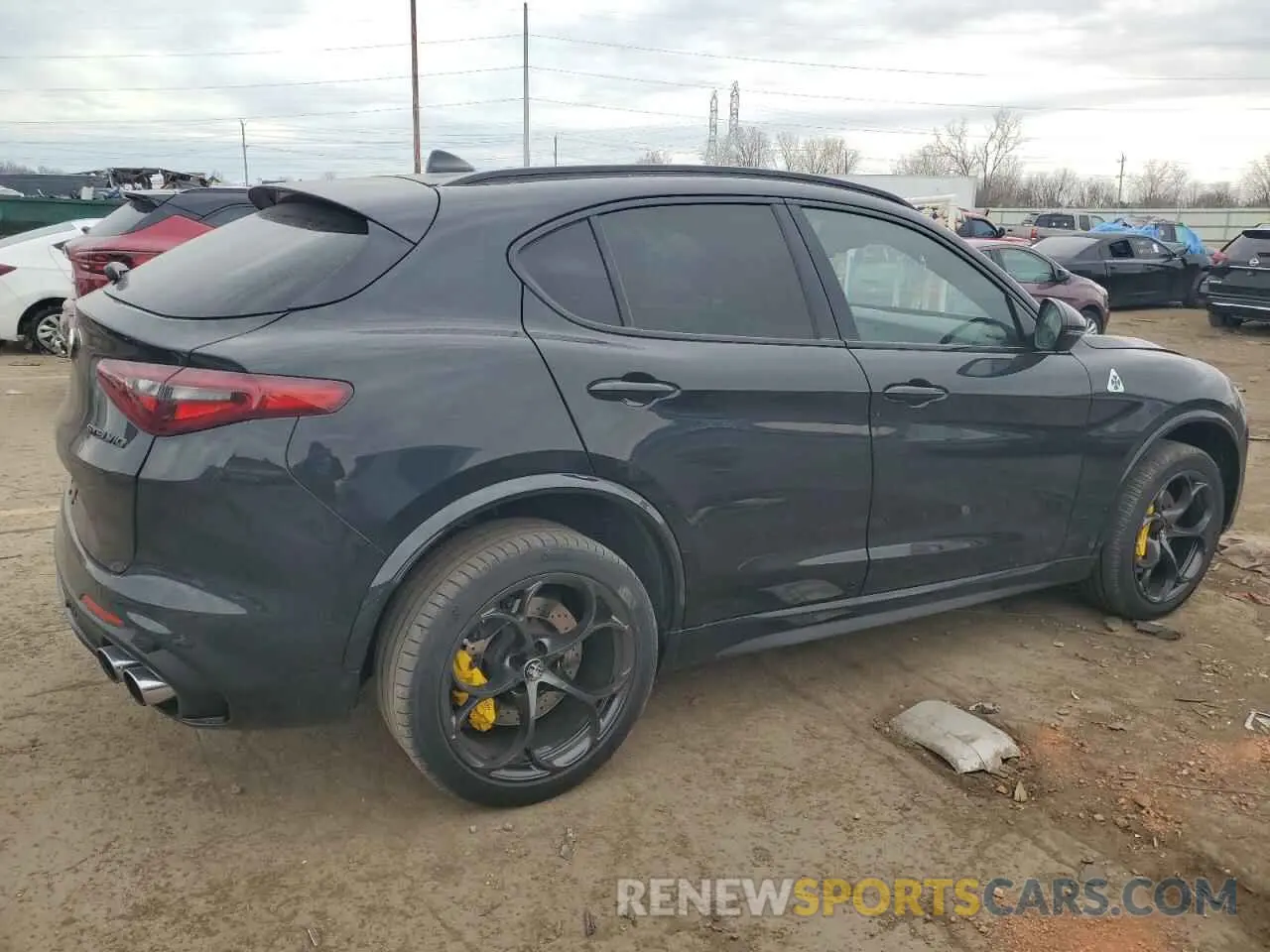 3 Photograph of a damaged car ZASPAKEV3L7C76638 ALFA ROMEO STELVIO 2020