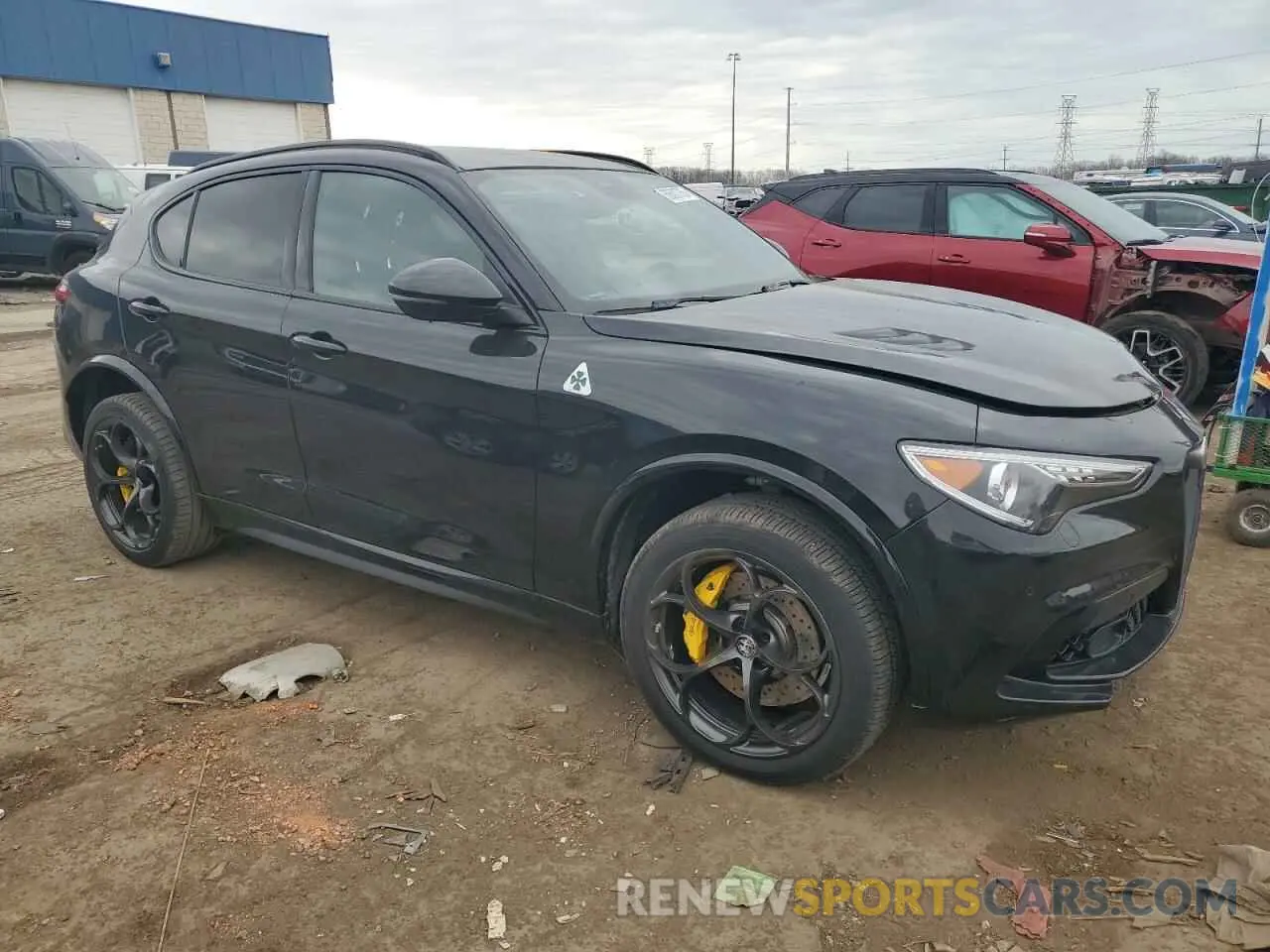 4 Photograph of a damaged car ZASPAKEV3L7C76638 ALFA ROMEO STELVIO 2020