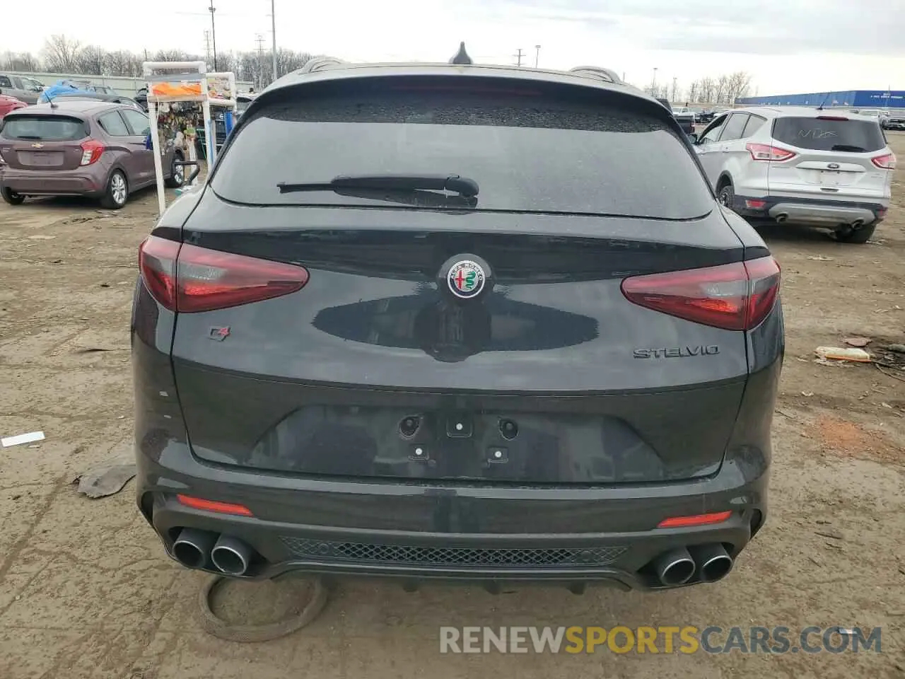 6 Photograph of a damaged car ZASPAKEV3L7C76638 ALFA ROMEO STELVIO 2020