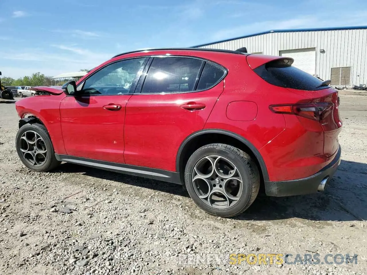 2 Photograph of a damaged car ZASPAJAN3M7D00065 ALFA ROMEO STELVIO 2021