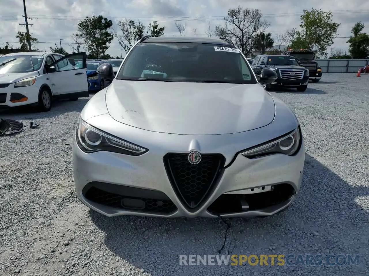 5 Photograph of a damaged car ZASPAJAN4M7D11740 ALFA ROMEO STELVIO 2021