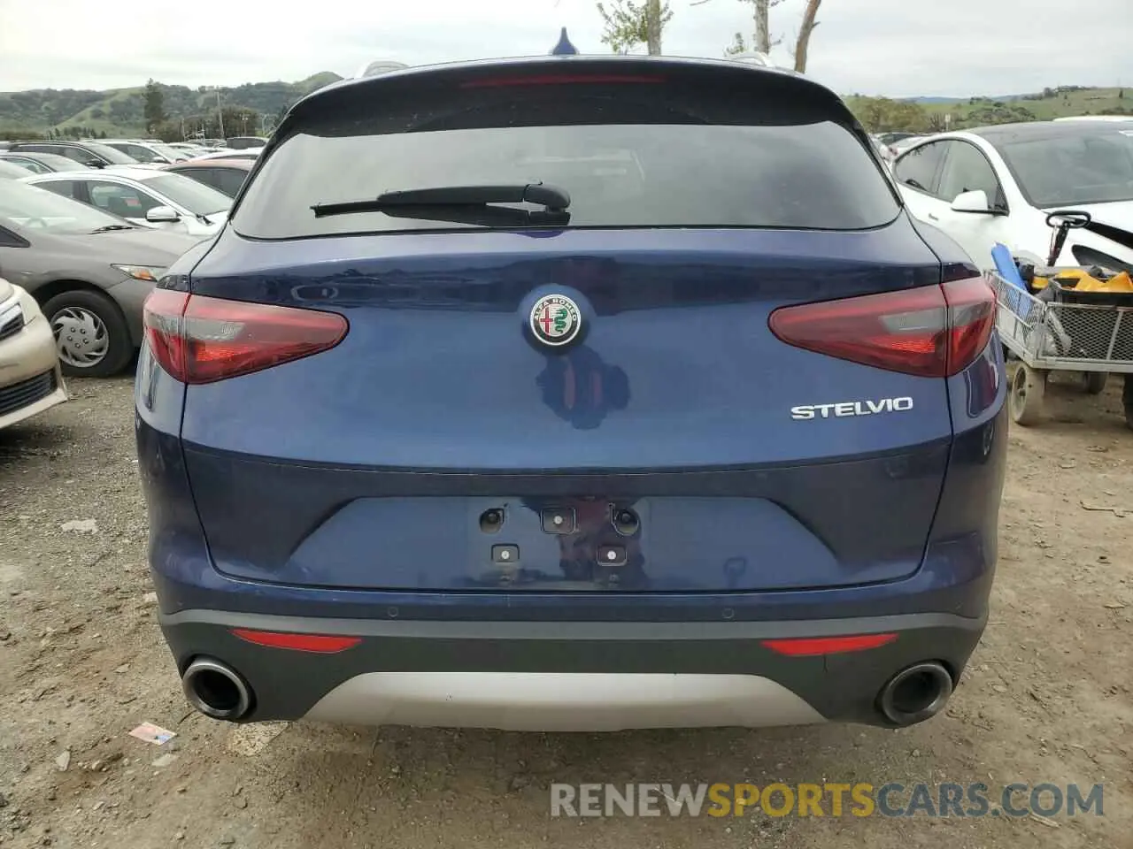 6 Photograph of a damaged car ZASPAJAN5M7D11892 ALFA ROMEO STELVIO 2021