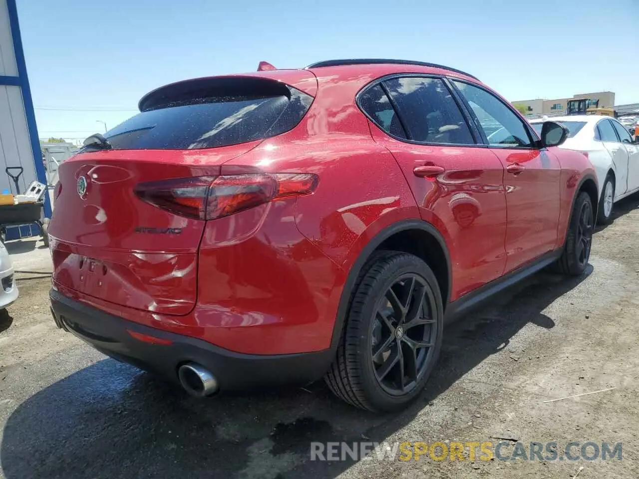 3 Photograph of a damaged car ZASPAJAN6M7D09536 ALFA ROMEO STELVIO 2021