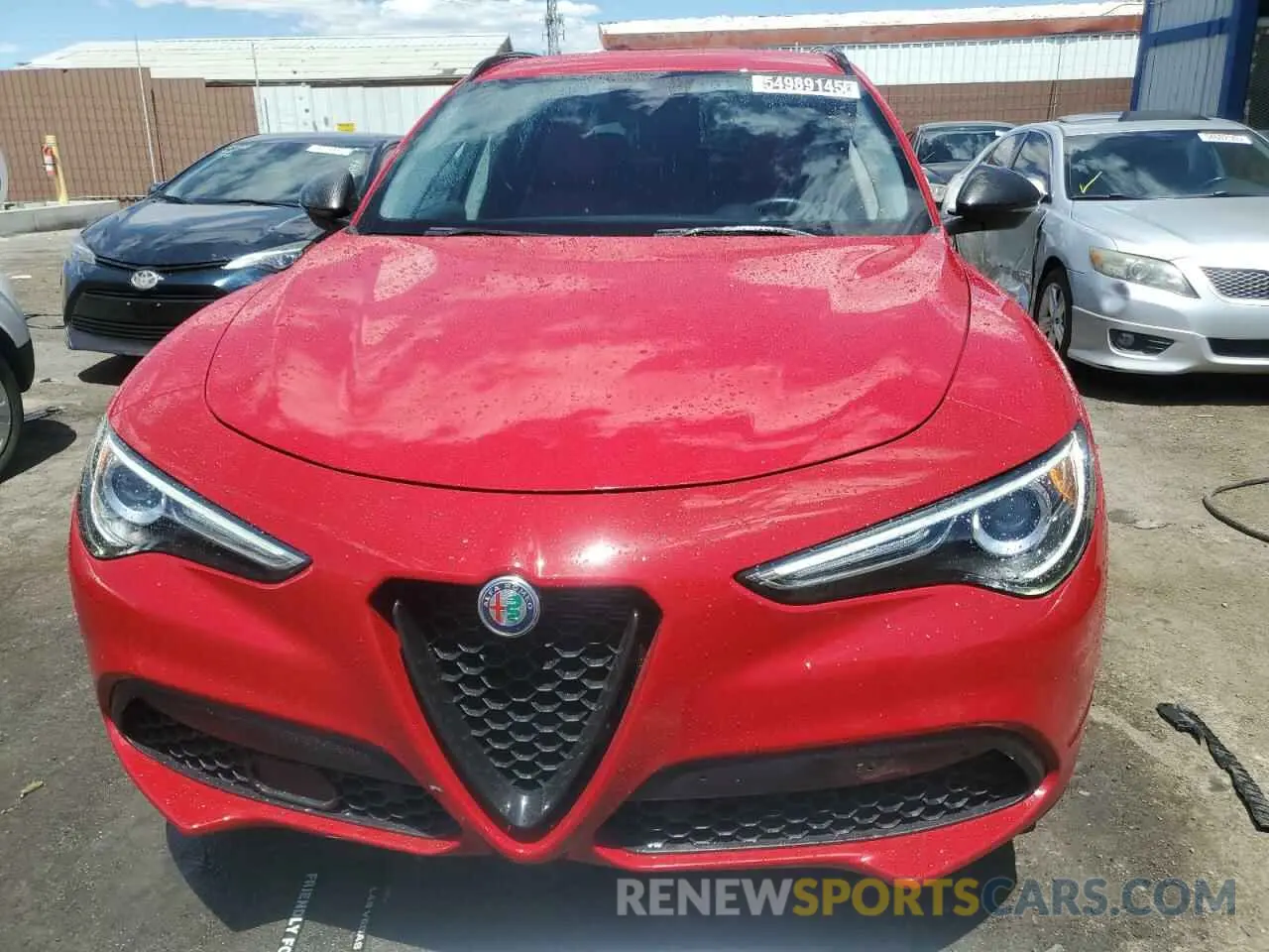 5 Photograph of a damaged car ZASPAJAN6M7D09536 ALFA ROMEO STELVIO 2021