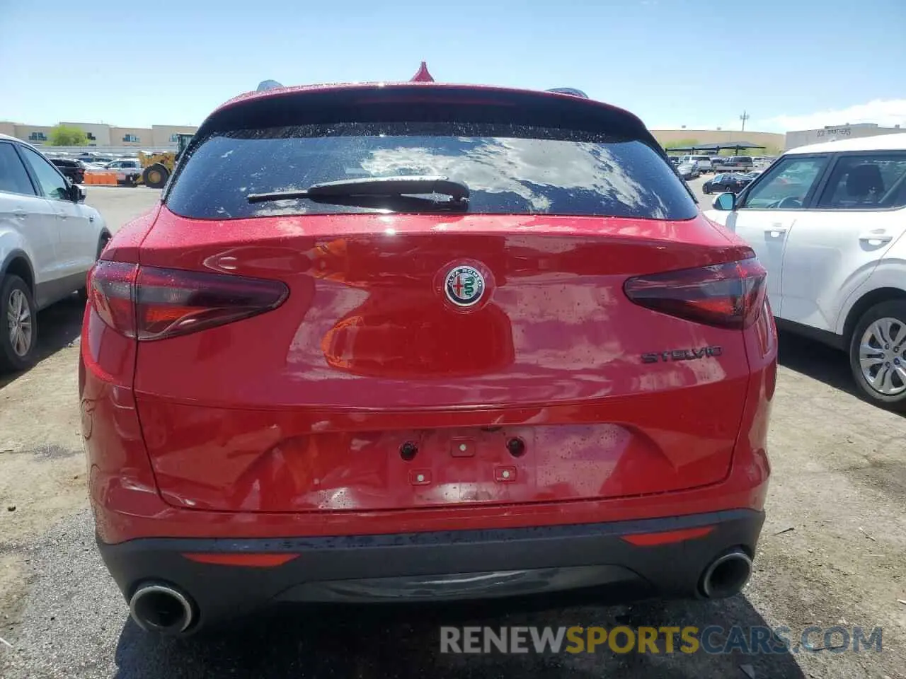 6 Photograph of a damaged car ZASPAJAN6M7D09536 ALFA ROMEO STELVIO 2021
