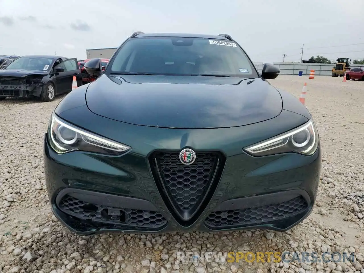 5 Photograph of a damaged car ZASPAJAN9M7D00233 ALFA ROMEO STELVIO 2021