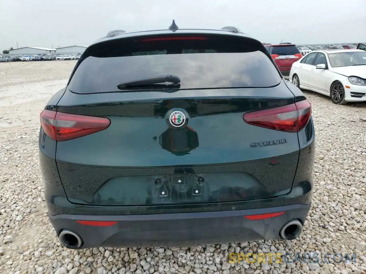 6 Photograph of a damaged car ZASPAJAN9M7D00233 ALFA ROMEO STELVIO 2021