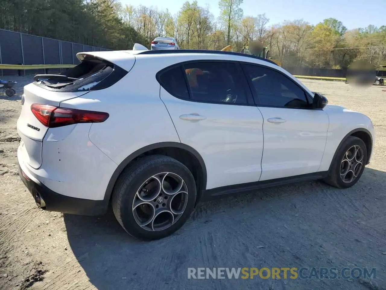 3 Photograph of a damaged car ZASPAKAN6M7D07890 ALFA ROMEO STELVIO 2021