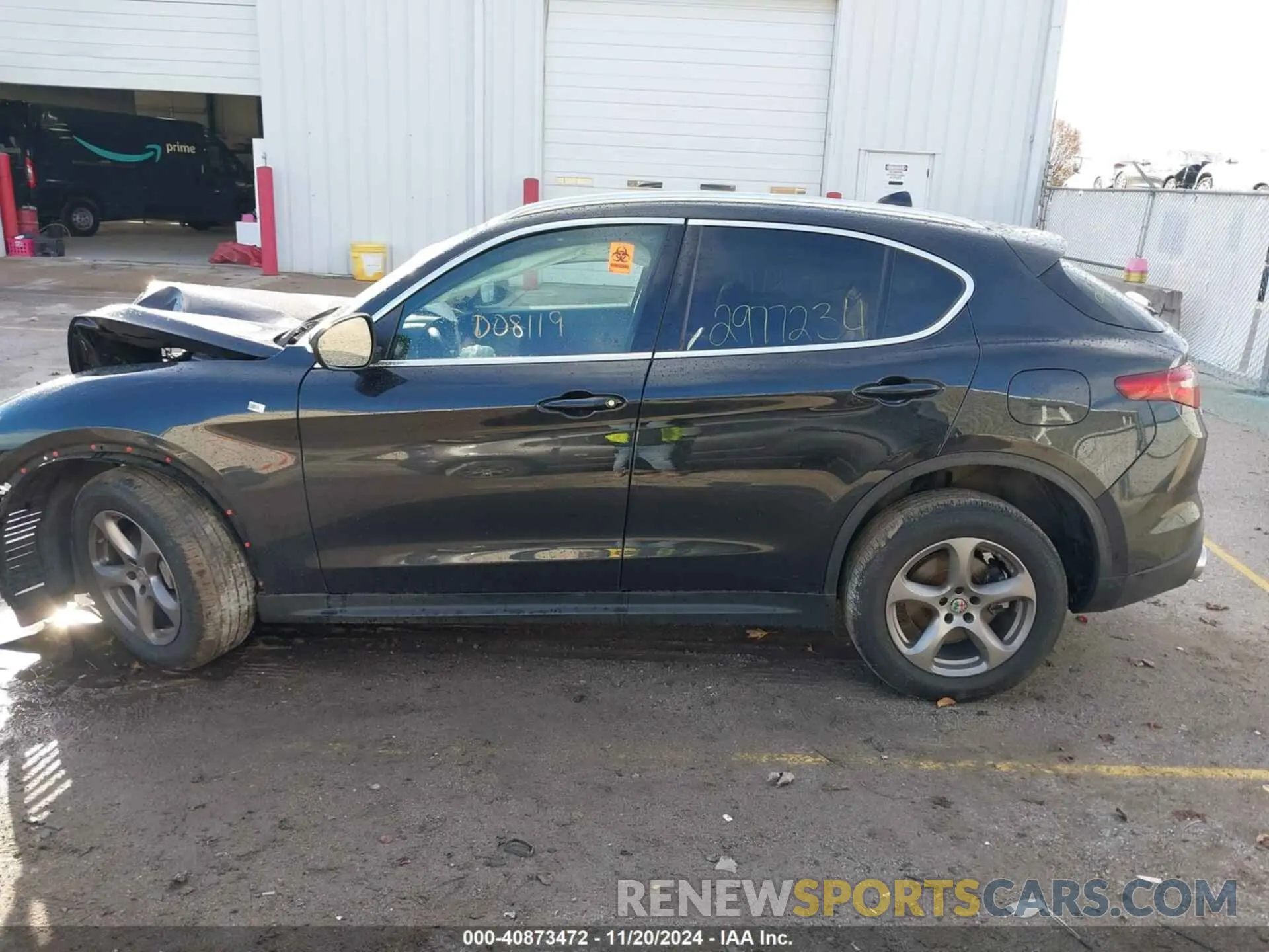 14 Photograph of a damaged car ZASPAKANXM7D08119 ALFA ROMEO STELVIO 2021