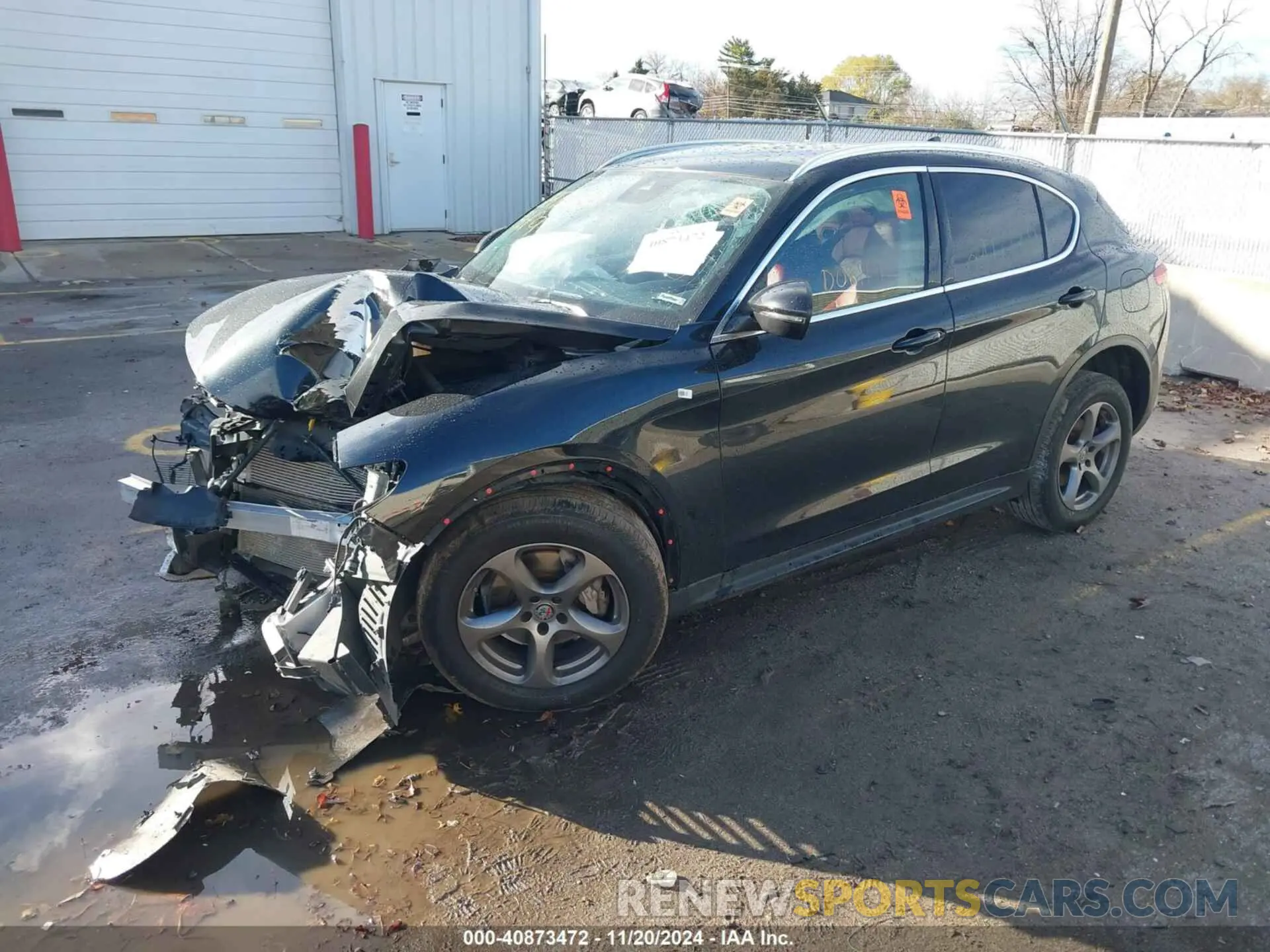 2 Photograph of a damaged car ZASPAKANXM7D08119 ALFA ROMEO STELVIO 2021