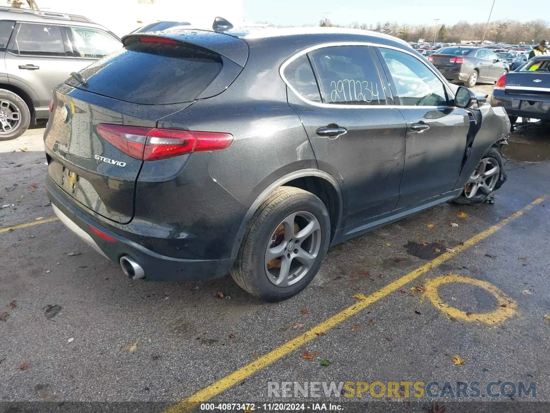4 Photograph of a damaged car ZASPAKANXM7D08119 ALFA ROMEO STELVIO 2021
