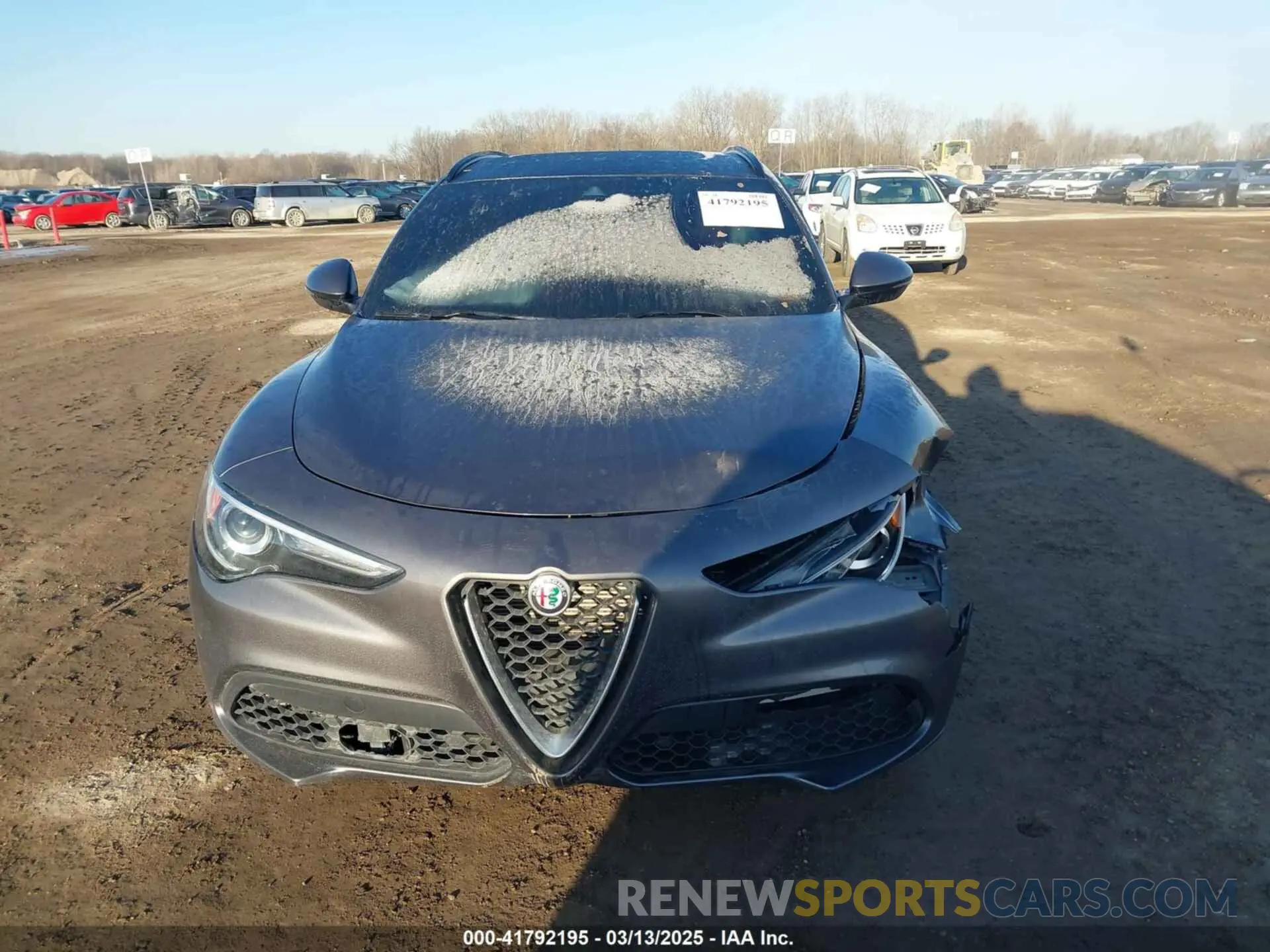 12 Photograph of a damaged car ZASPAKBN0M7D02652 ALFA ROMEO STELVIO 2021