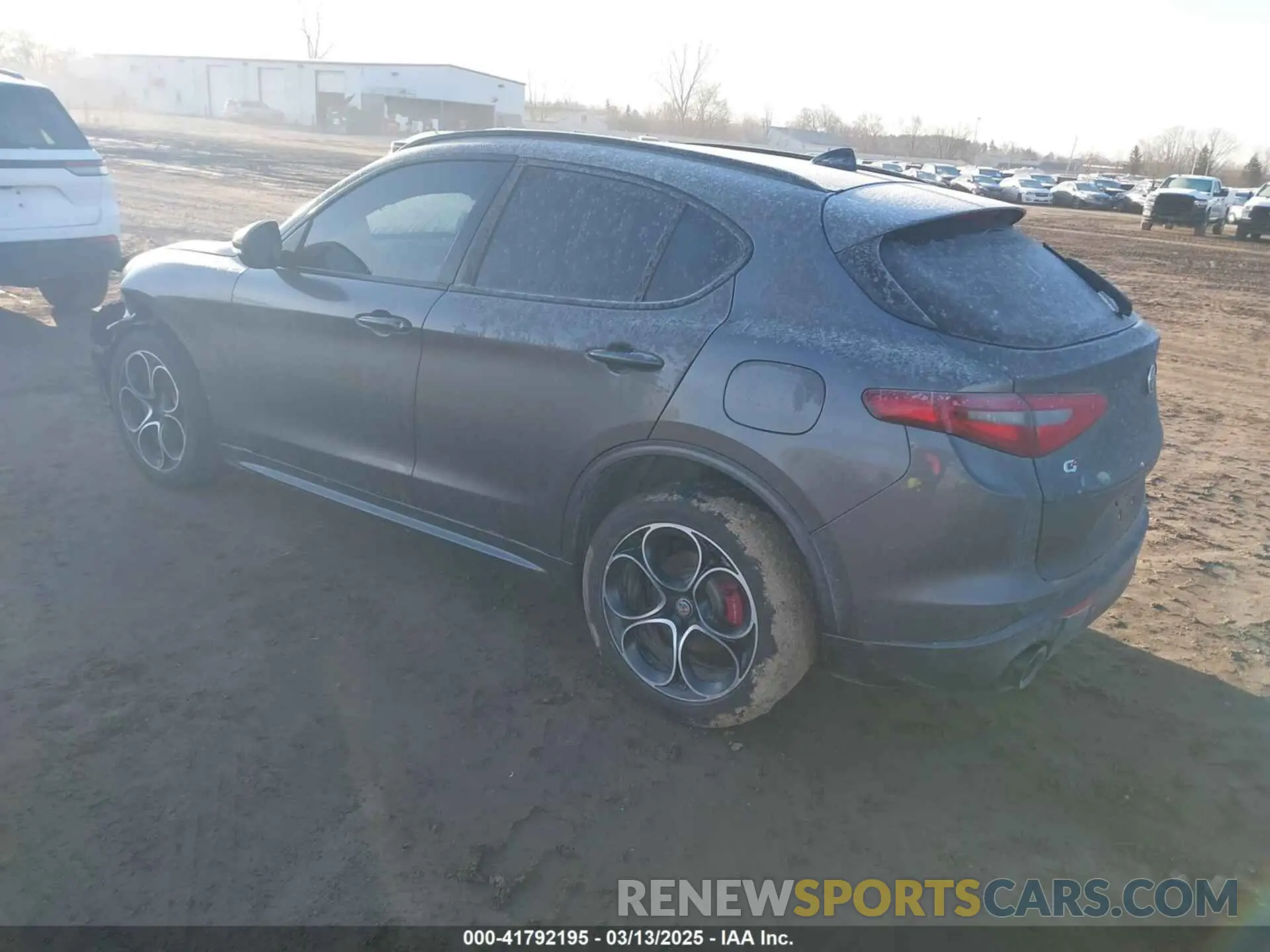 3 Photograph of a damaged car ZASPAKBN0M7D02652 ALFA ROMEO STELVIO 2021