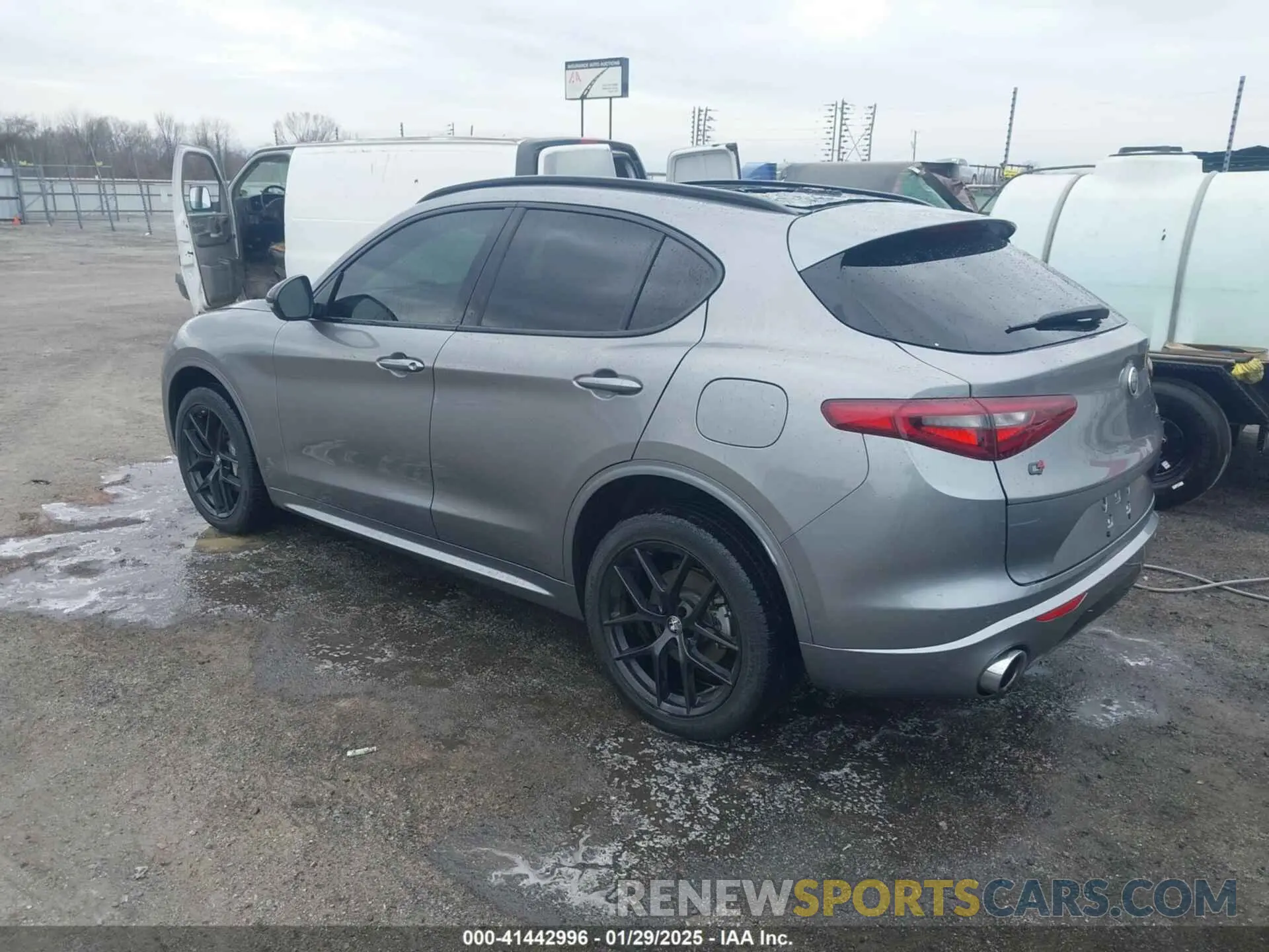 3 Photograph of a damaged car ZASPAKBN0M7D15255 ALFA ROMEO STELVIO 2021