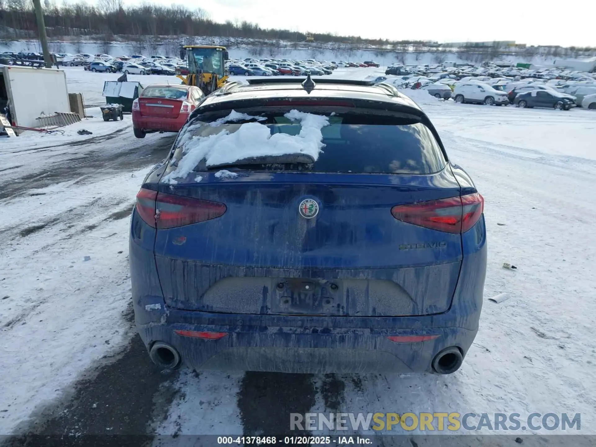 16 Photograph of a damaged car ZASPAKBN1M7D09433 ALFA ROMEO STELVIO 2021