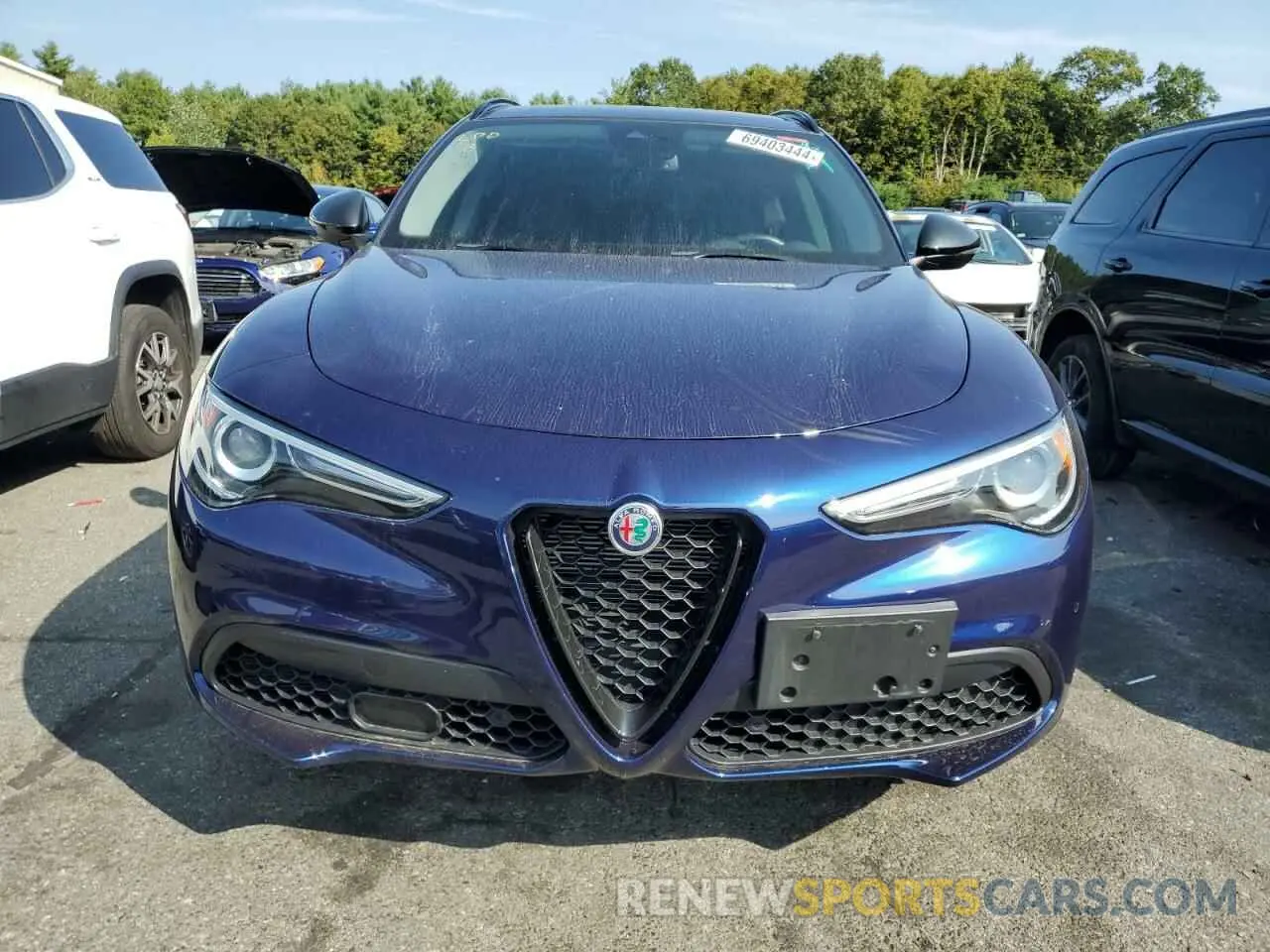 5 Photograph of a damaged car ZASPAKBN3M7D09515 ALFA ROMEO STELVIO 2021