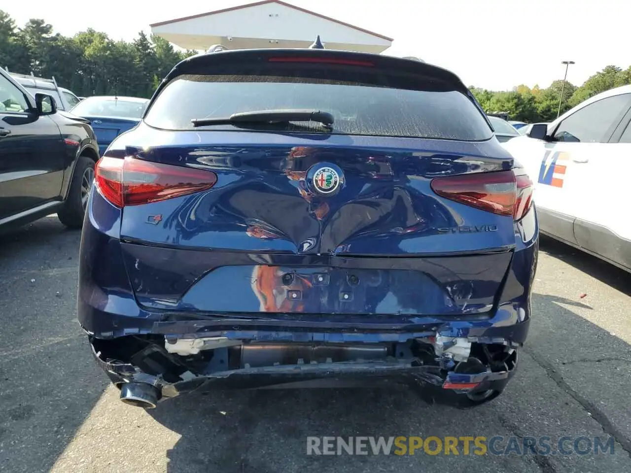 6 Photograph of a damaged car ZASPAKBN3M7D09515 ALFA ROMEO STELVIO 2021