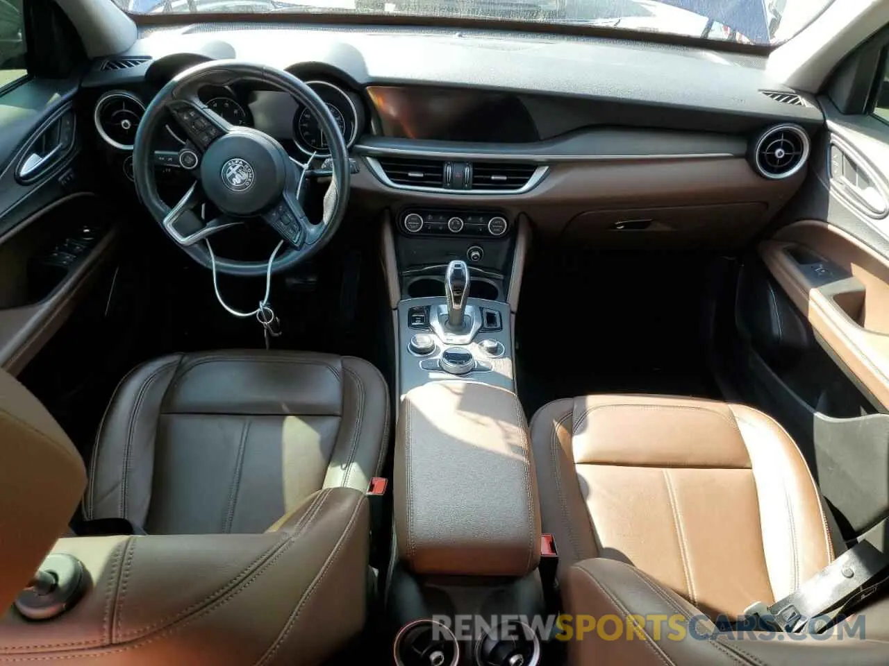 8 Photograph of a damaged car ZASPAKBN3M7D09515 ALFA ROMEO STELVIO 2021