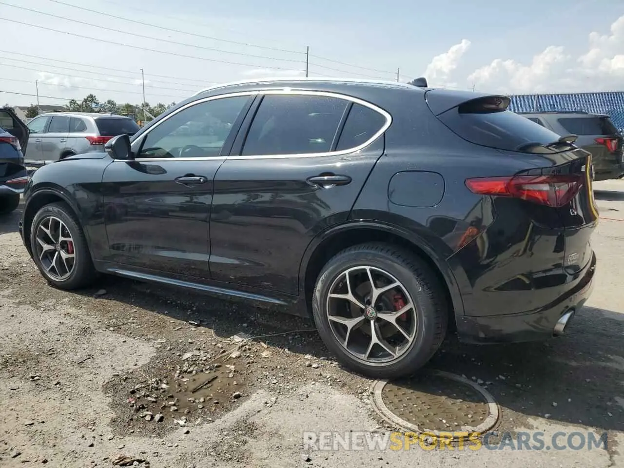 2 Photograph of a damaged car ZASPAKBN3M7D19932 ALFA ROMEO STELVIO 2021