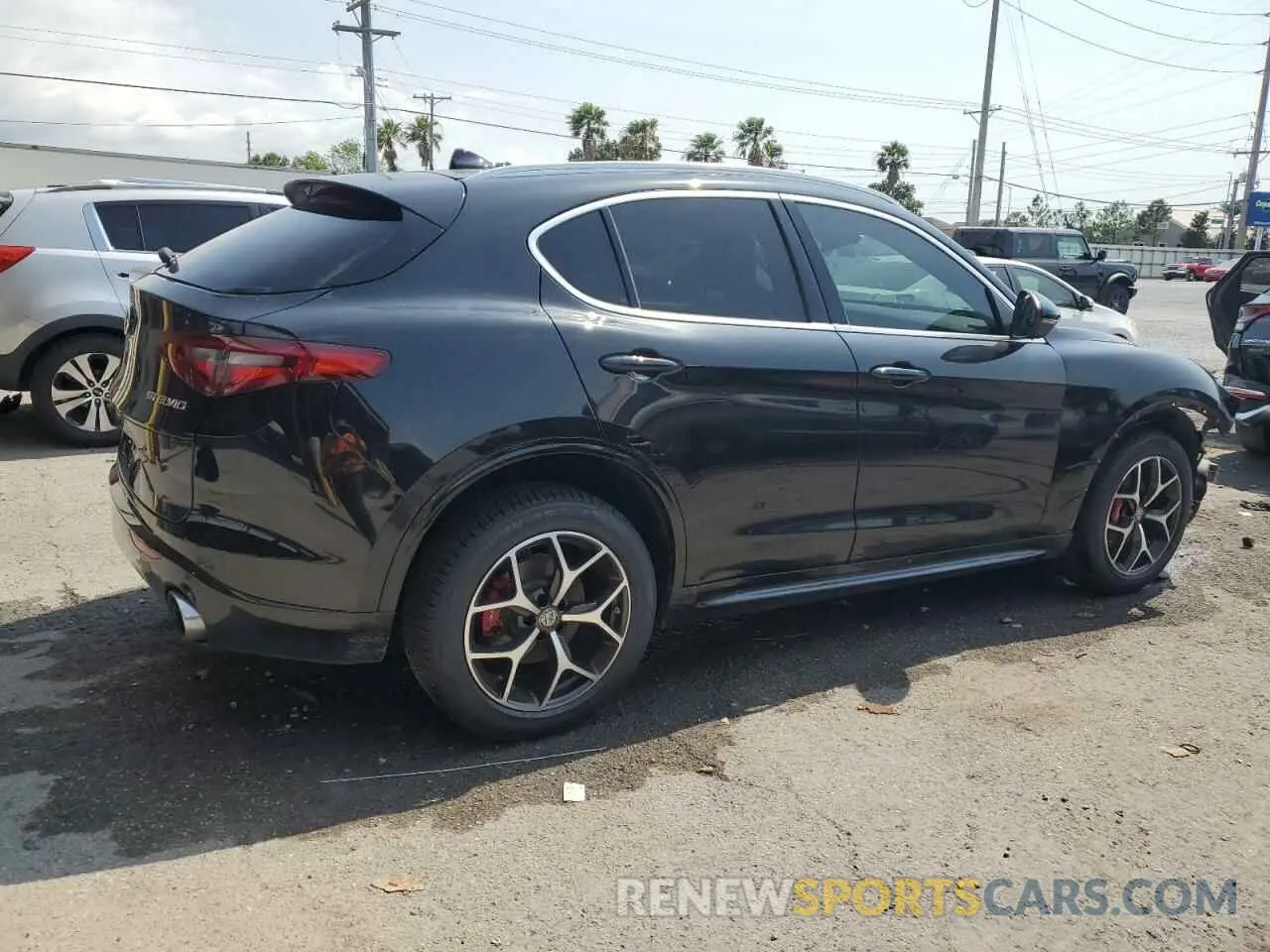 3 Photograph of a damaged car ZASPAKBN3M7D19932 ALFA ROMEO STELVIO 2021