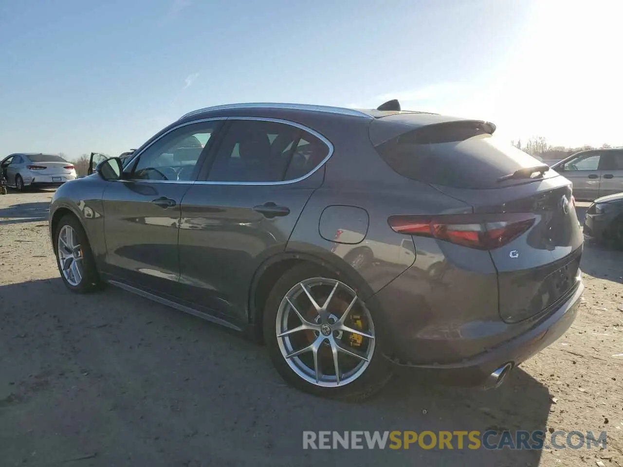 2 Photograph of a damaged car ZASPAKBN4M7D12908 ALFA ROMEO STELVIO 2021