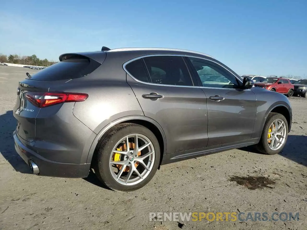 3 Photograph of a damaged car ZASPAKBN4M7D12908 ALFA ROMEO STELVIO 2021