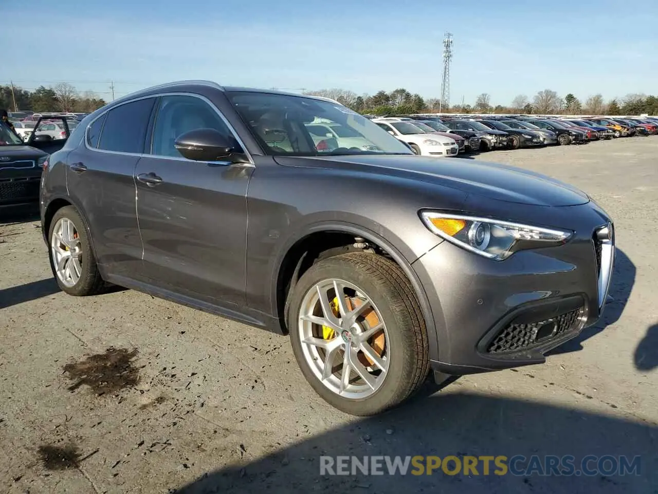 4 Photograph of a damaged car ZASPAKBN4M7D12908 ALFA ROMEO STELVIO 2021