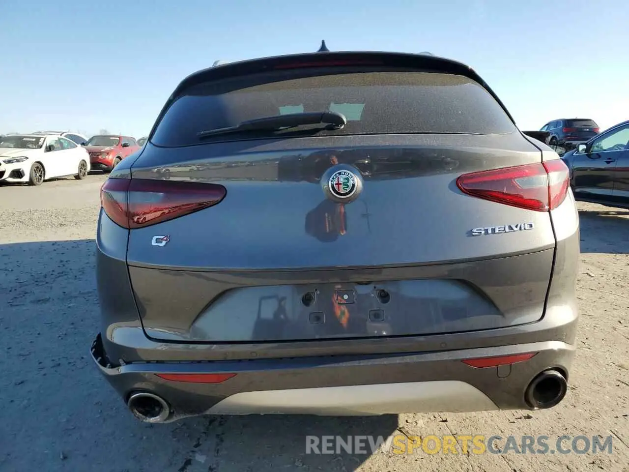 6 Photograph of a damaged car ZASPAKBN4M7D12908 ALFA ROMEO STELVIO 2021