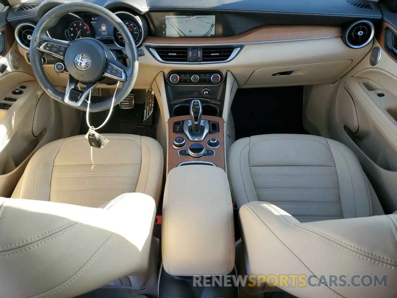 8 Photograph of a damaged car ZASPAKBN4M7D12908 ALFA ROMEO STELVIO 2021