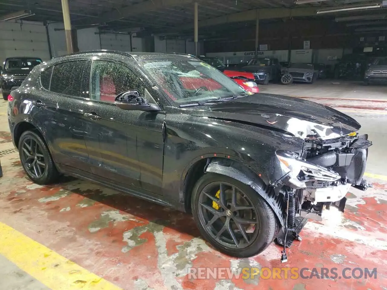 4 Photograph of a damaged car ZASPAKBN5M7D09497 ALFA ROMEO STELVIO 2021