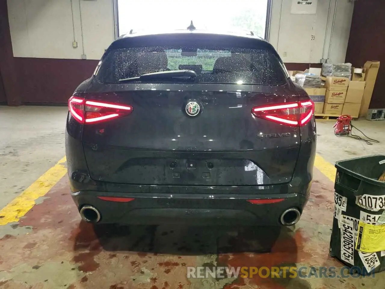 6 Photograph of a damaged car ZASPAKBN5M7D09497 ALFA ROMEO STELVIO 2021