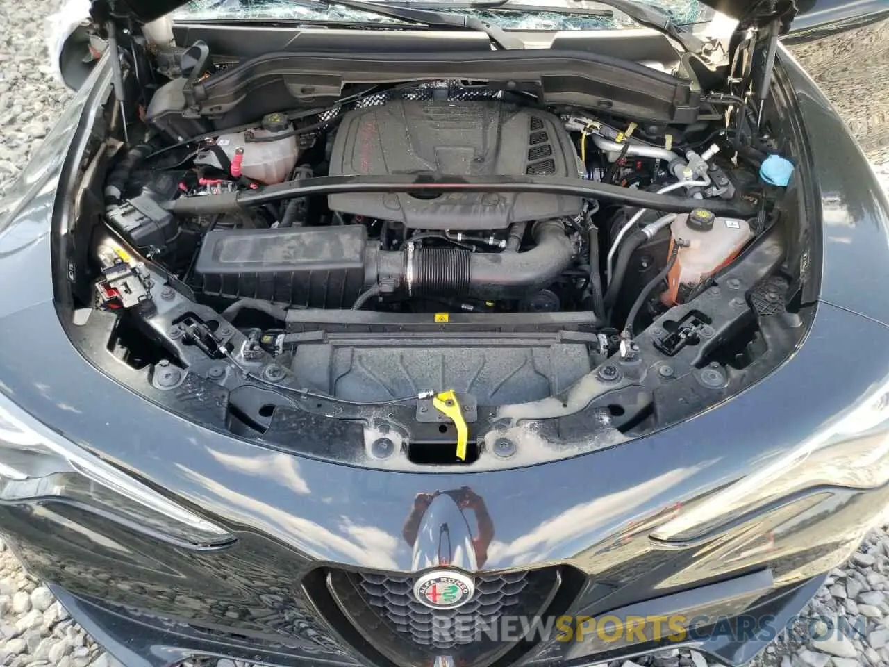 13 Photograph of a damaged car ZASPAKBN5M7D09533 ALFA ROMEO STELVIO 2021