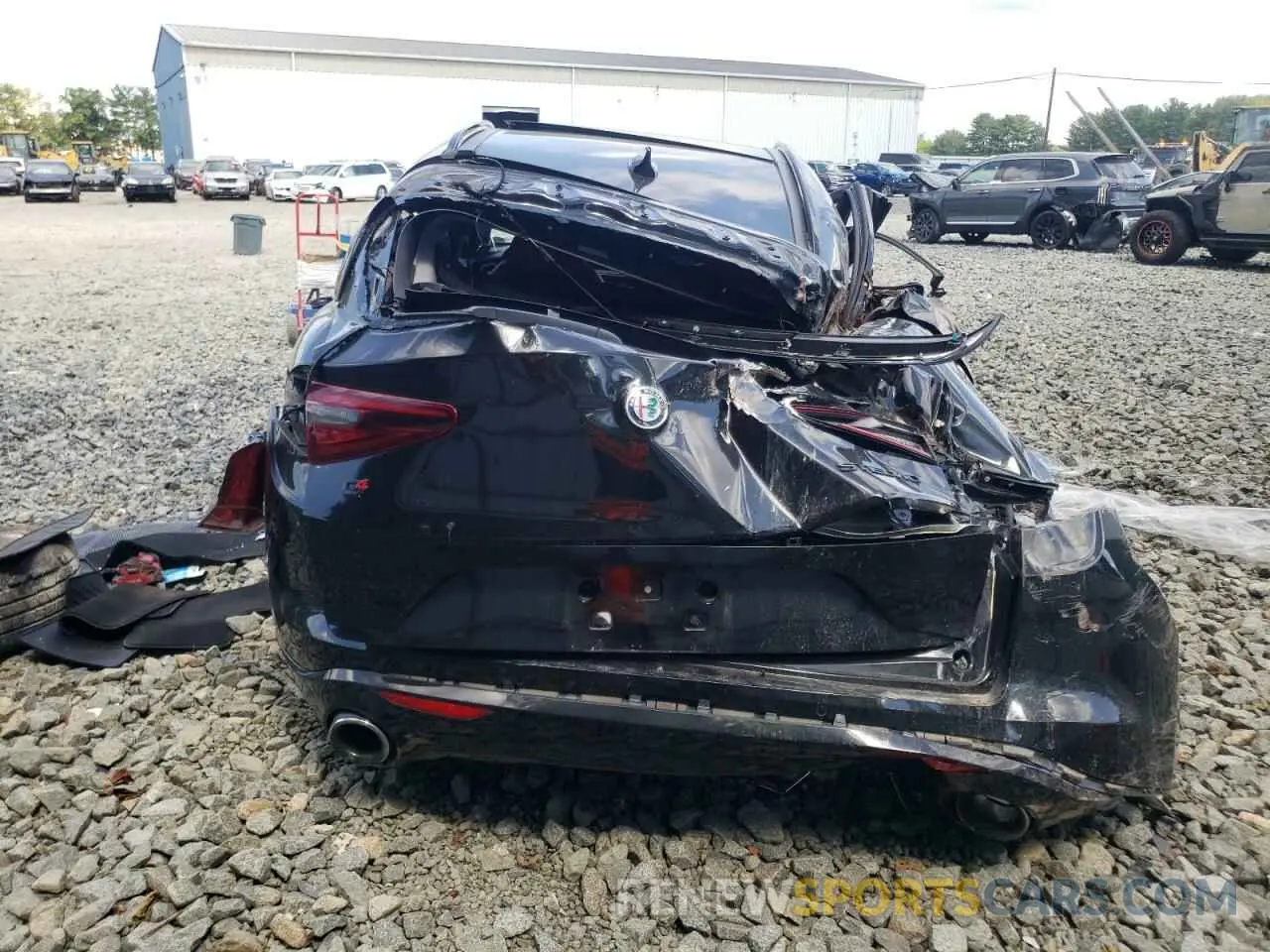 6 Photograph of a damaged car ZASPAKBN5M7D09533 ALFA ROMEO STELVIO 2021