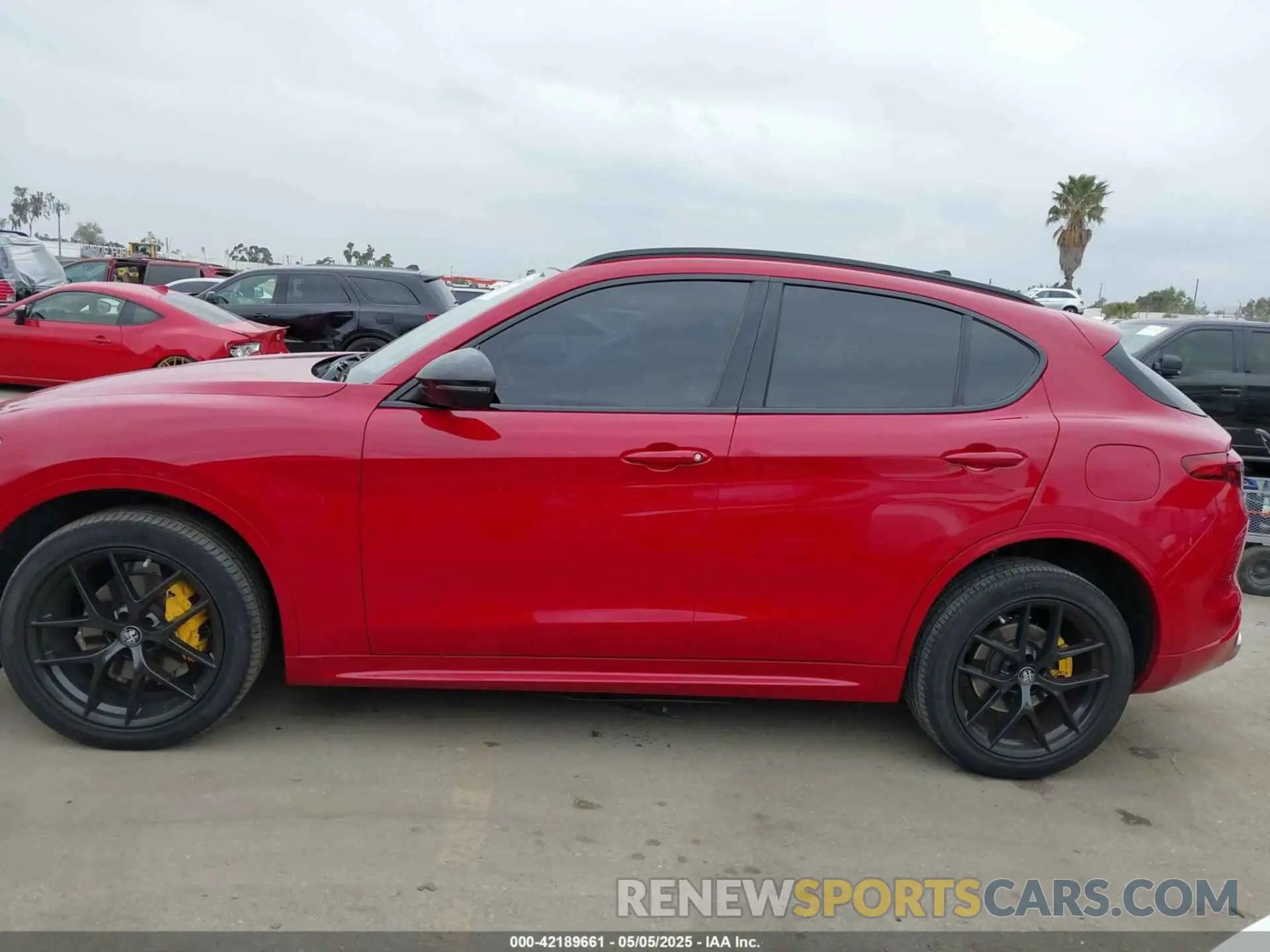 14 Photograph of a damaged car ZASPAKBN5M7D09578 ALFA ROMEO STELVIO 2021