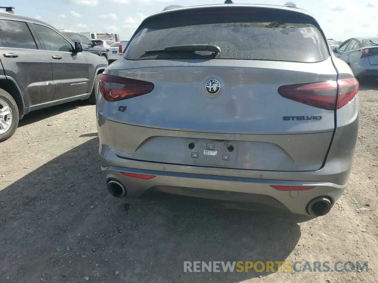 6 Photograph of a damaged car ZASPAKBN5M7D20449 ALFA ROMEO STELVIO 2021
