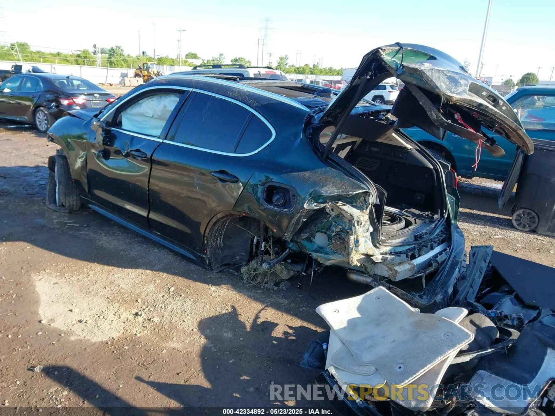 3 Photograph of a damaged car ZASPAKBN6M7D09394 ALFA ROMEO STELVIO 2021