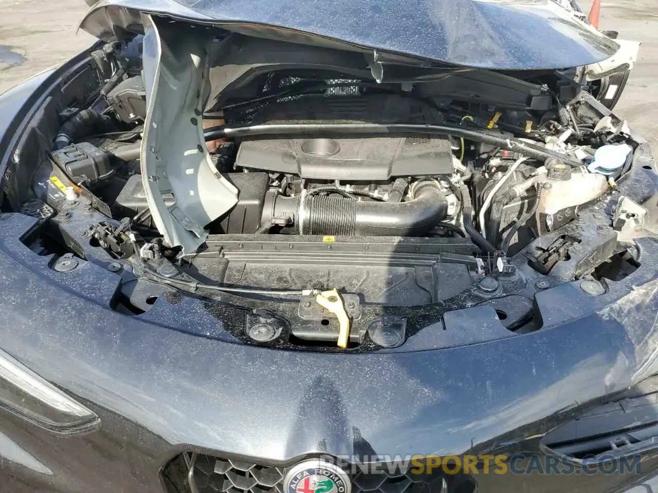 12 Photograph of a damaged car ZASPAKBN6M7D18774 ALFA ROMEO STELVIO 2021